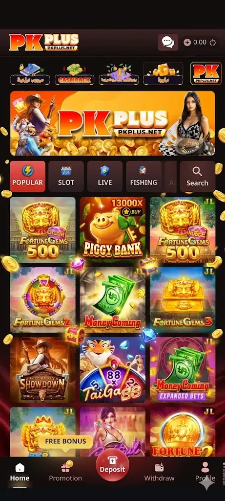 PKPlus Game